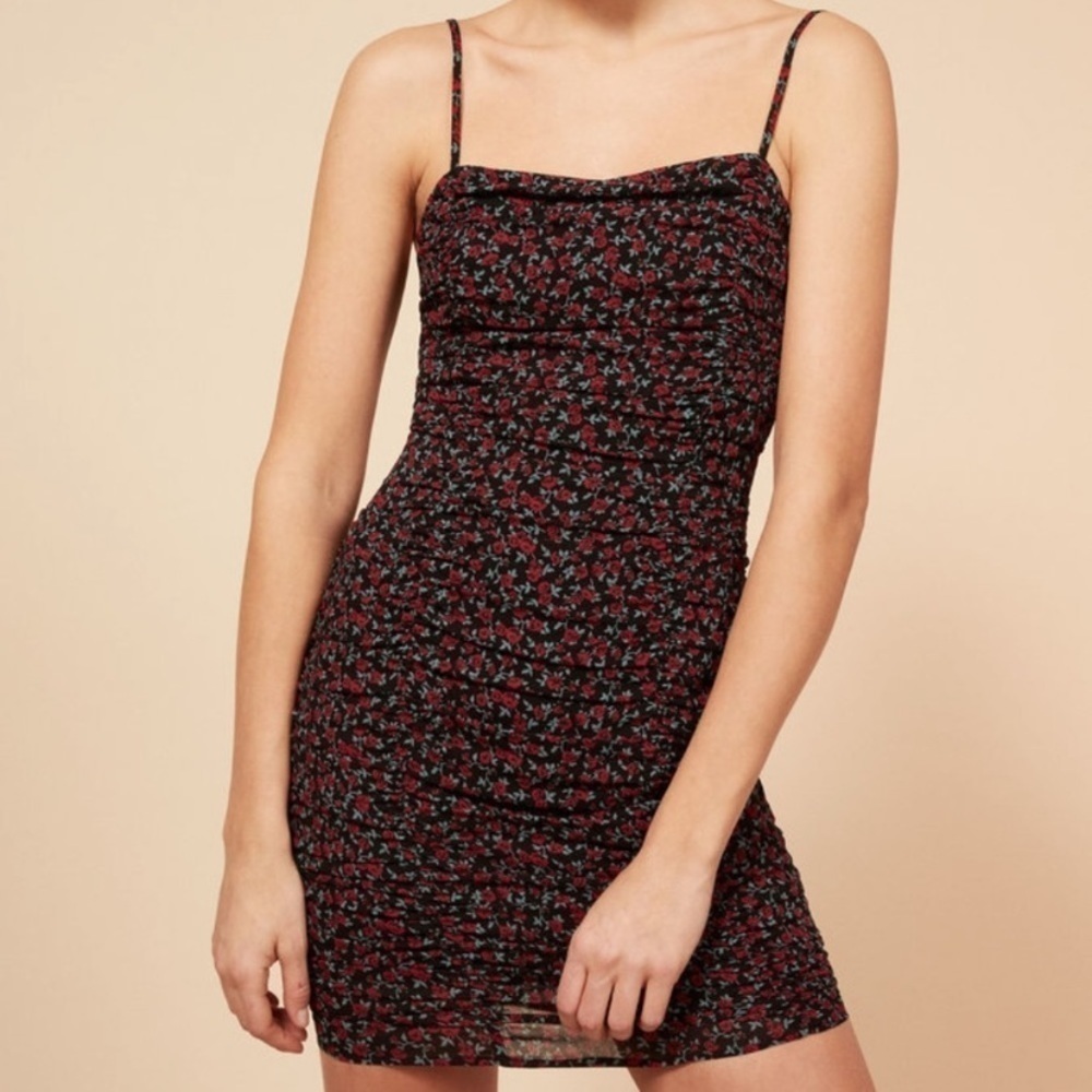 NWT Reformation Wyatt Dress in Mabel Floral - Picture 5 of 10